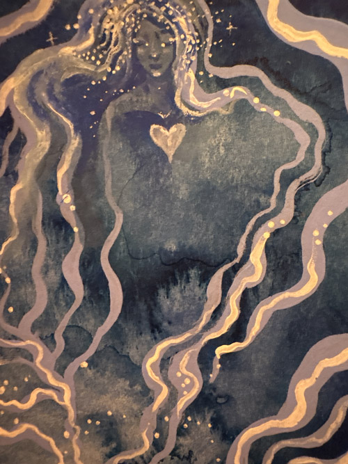 water goddess painting
